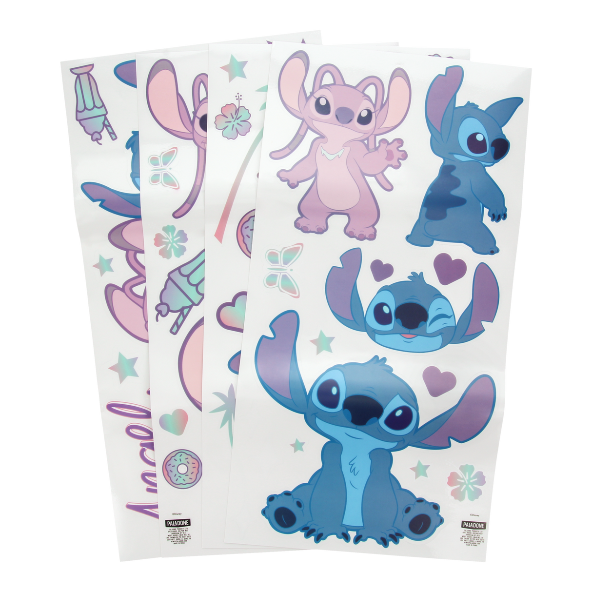 Stitch and Angel Wall Stickers - Sticker