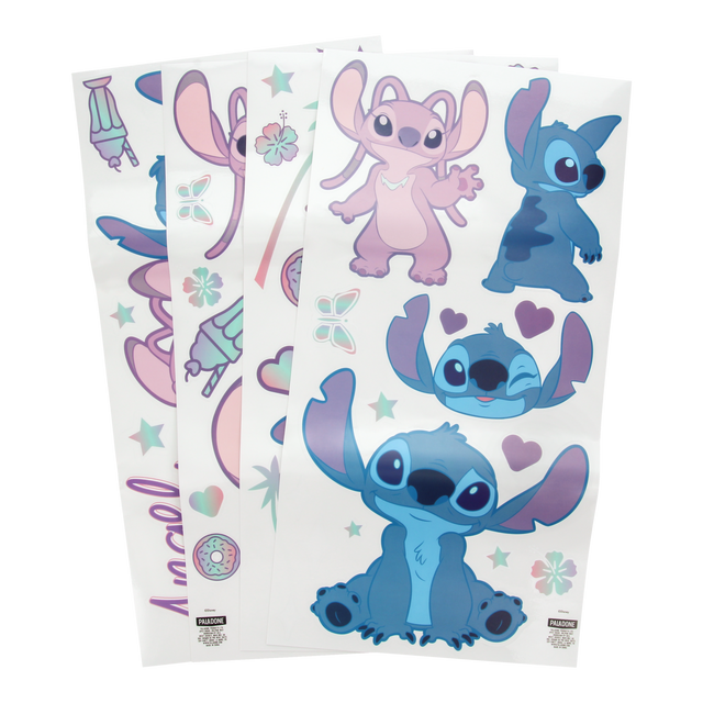 Stitch and Angel Wall Stickers - Sticker
