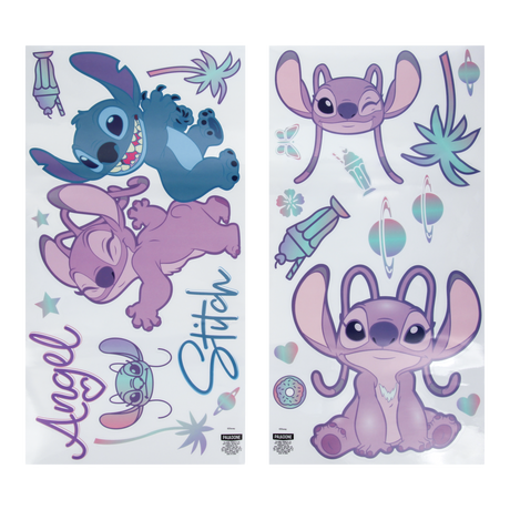 Stitch and Angel Wall Stickers - Sticker