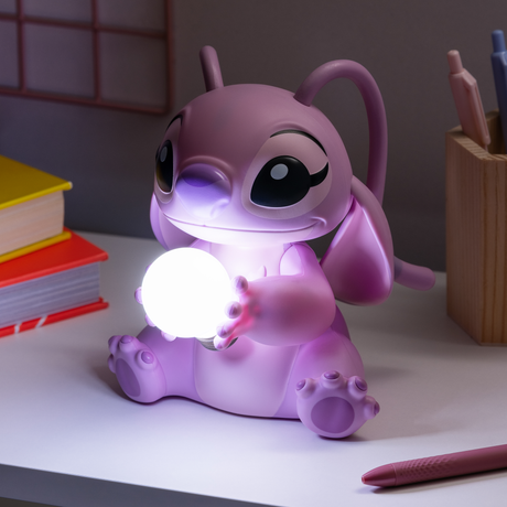 Lampa decorativa 3D model Angel de veghe noptiera birou sau gaming portabila decoratiune luminoasa LED forma personaj