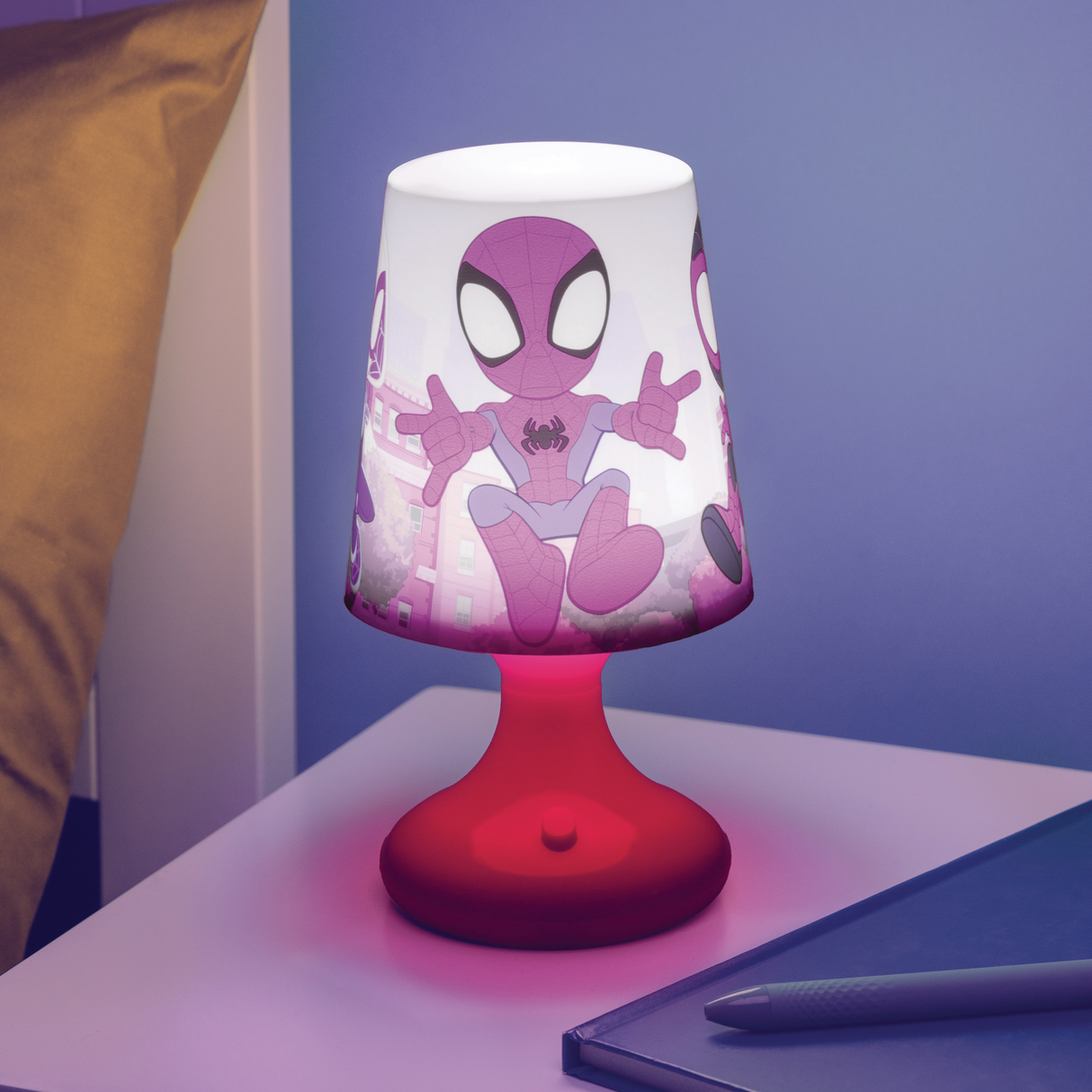 Spidey and Friends Table Lamp - Lampa