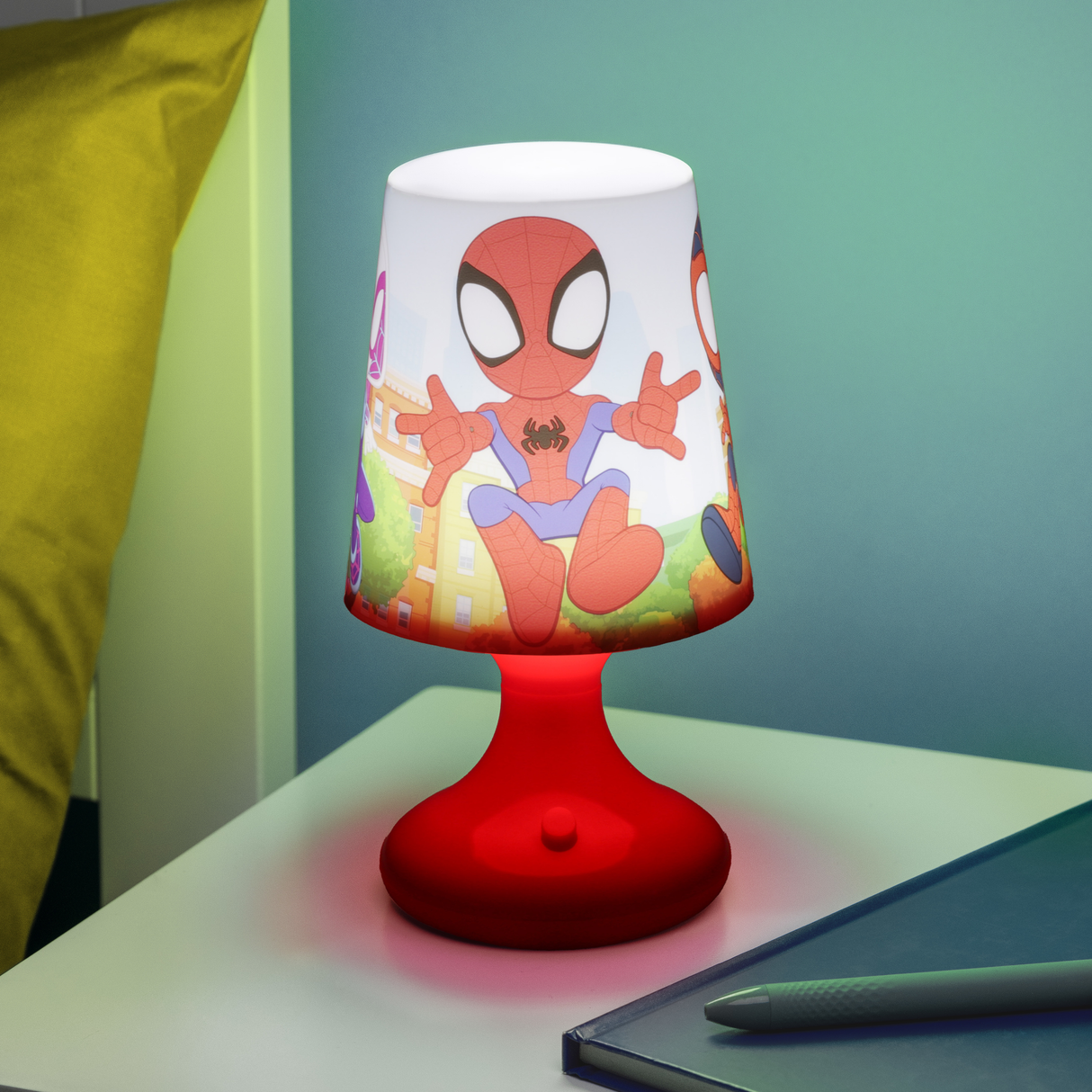 Spidey and Friends Table Lamp - Lampa