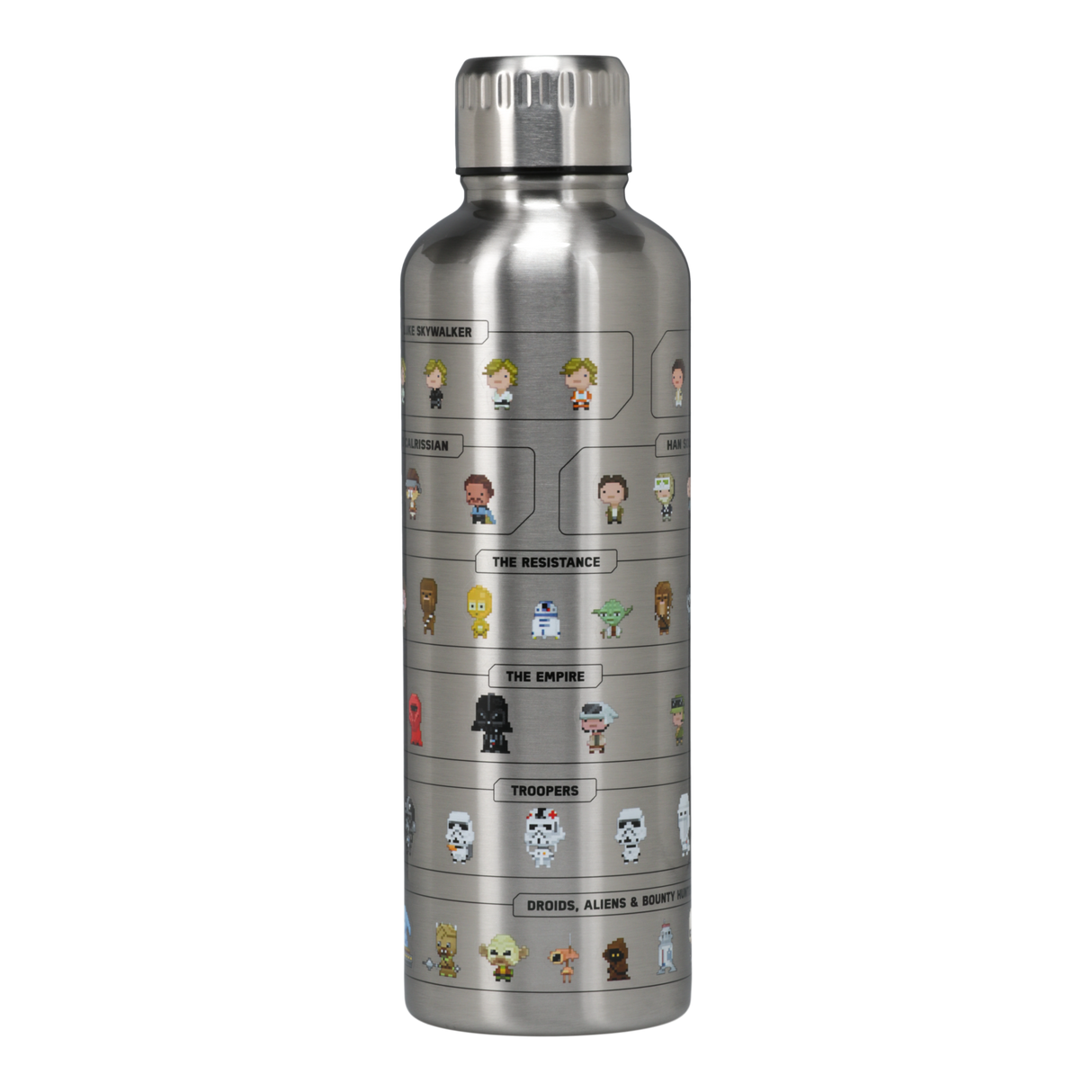 Sticla termica de voiaj model Star Wars material INOX capac prin insurubare inchidere etansa,capacitate 500ml licenta