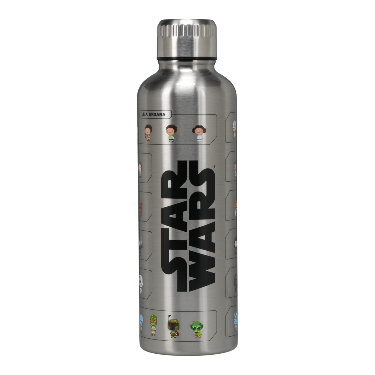 Sticla termica de voiaj model Star Wars material INOX capac prin insurubare inchidere etansa,capacitate 500ml licenta
