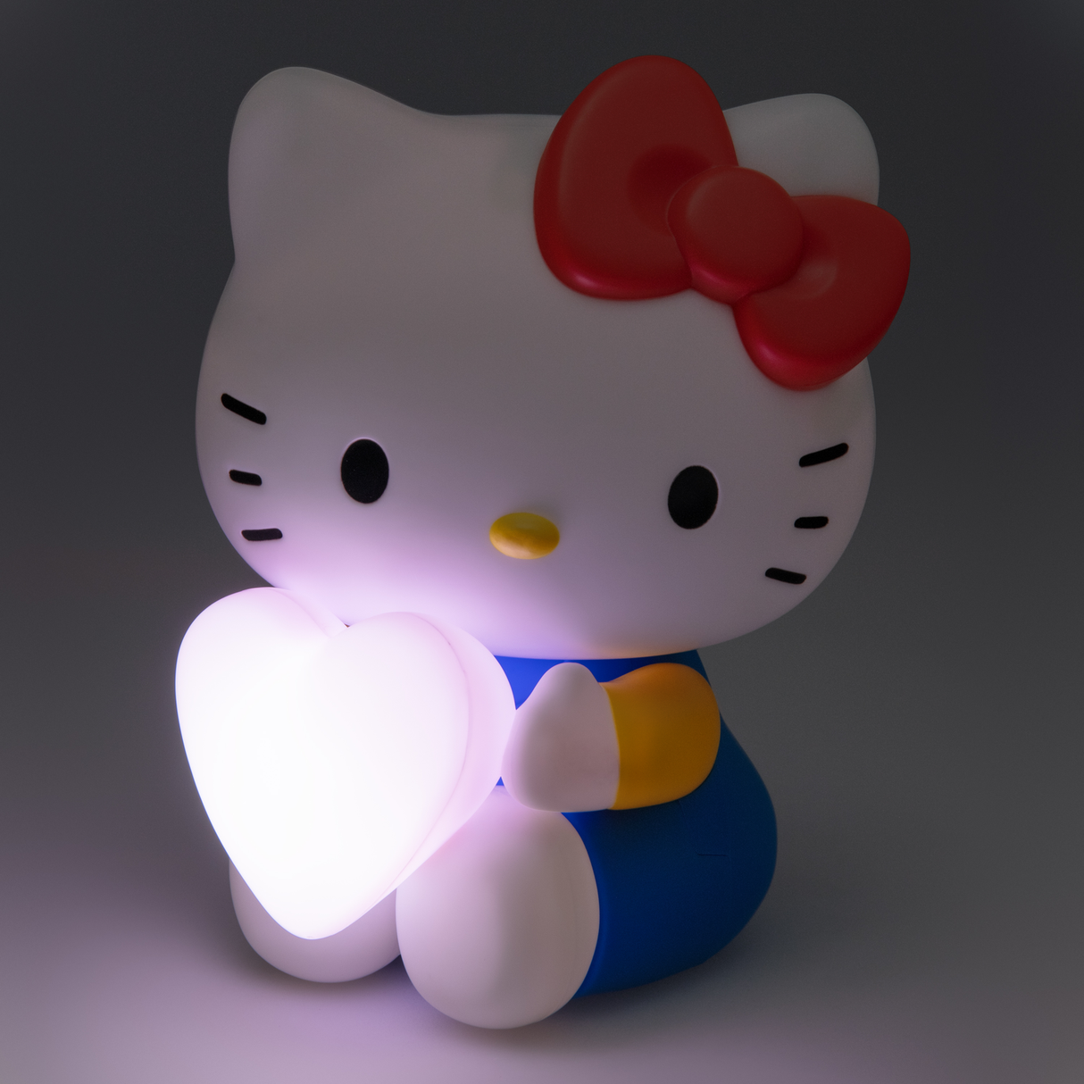 Lampa decorativa model Hello Kitty de veghe noptiera birou sau gaming decoratiune luminoasa LED forma 3D licenta Sanrio