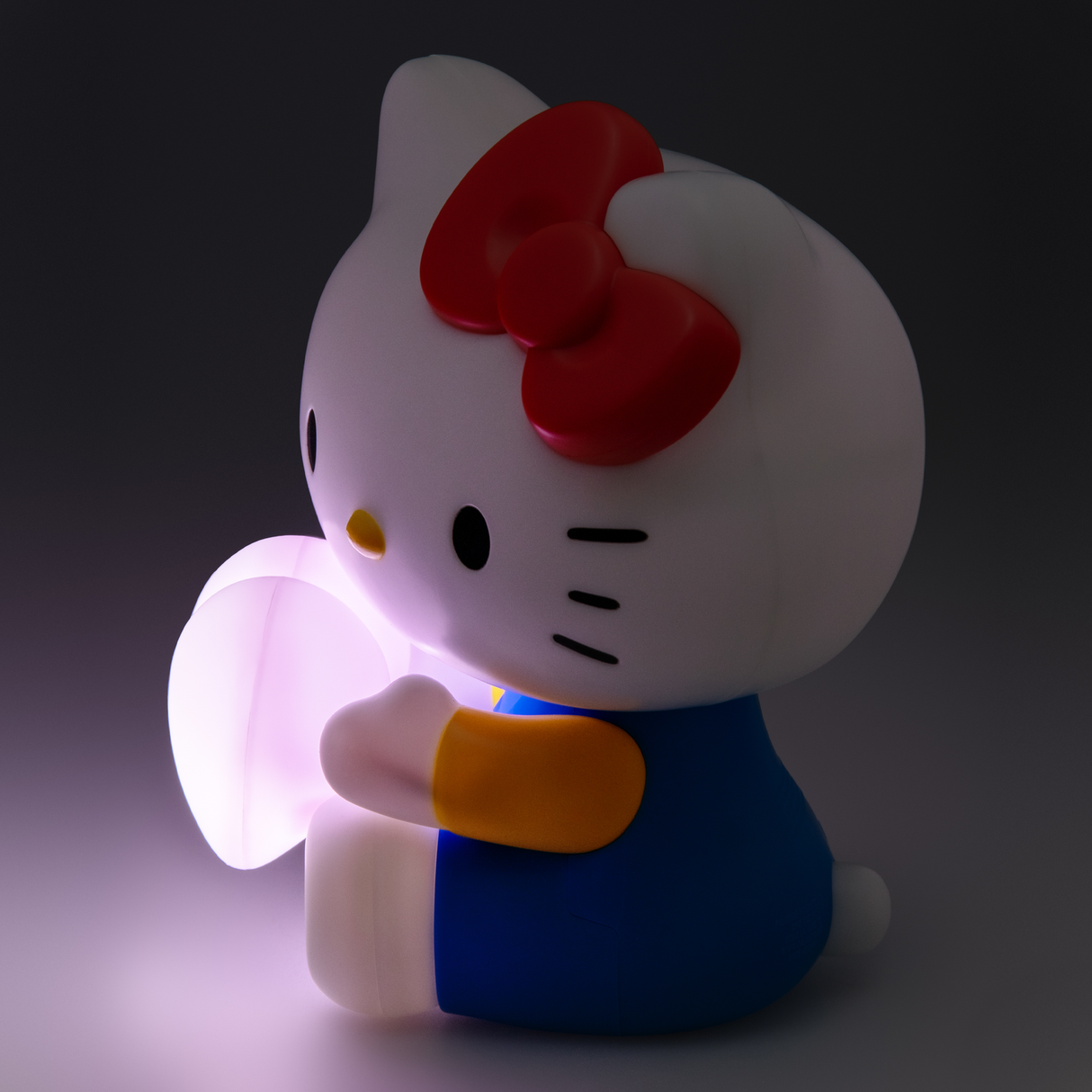 Lampa decorativa model Hello Kitty de veghe noptiera birou sau gaming decoratiune luminoasa LED forma 3D licenta Sanrio