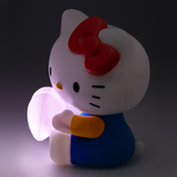 Lampa decorativa model Hello Kitty de veghe noptiera birou sau gaming decoratiune luminoasa LED forma 3D licenta Sanrio