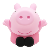 Lampa de veghe pentru copii model Peppa Pig portabila forma 3D baterie reincarcabila Silicon Non-toxic control