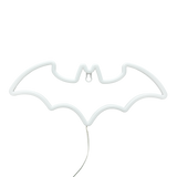 Lampa decorativa model Batman de veghe noptiera birou sau gaming semn luminos LED NEON forma logo inaltime 12.8cm