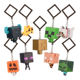 Breloc model personaj Minecraft seria 2 pachet surpriza figurina rucsac 9 modele licenta oficiala Mojang - Breloc
