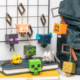 Breloc model personaj Minecraft seria 2 pachet surpriza figurina rucsac 9 modele licenta oficiala Mojang - Breloc