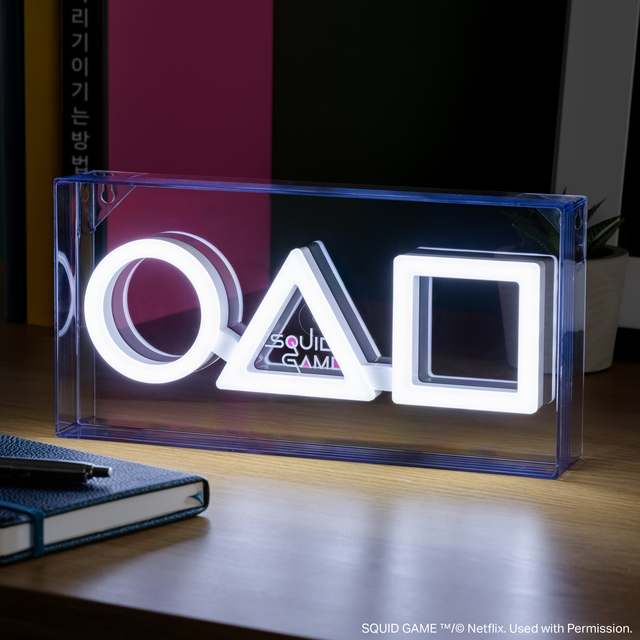 Squid Game LED Neon Light - Lampa