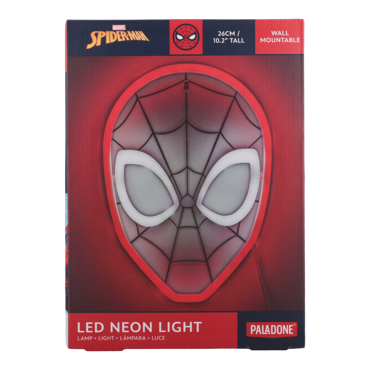 Spiderman Wall Mountable LED Neon Light - Lampa