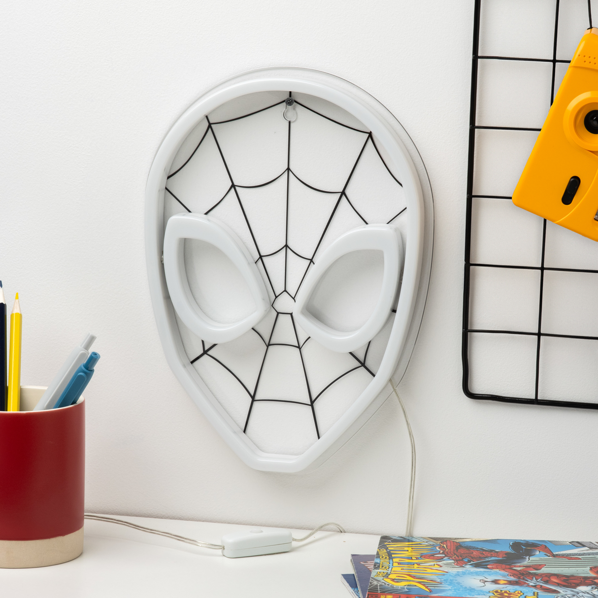 Spiderman Wall Mountable LED Neon Light - Lampa
