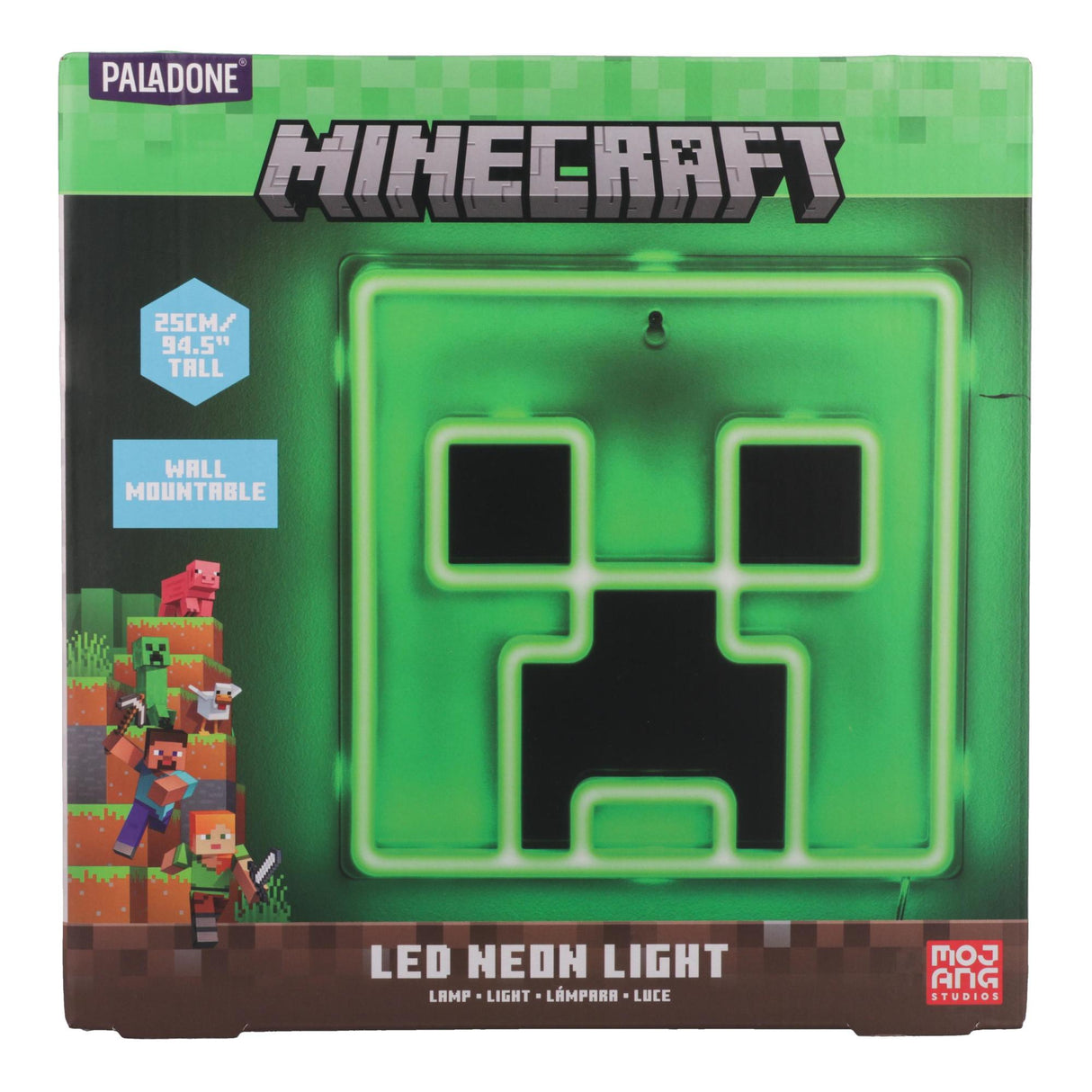 Creeper Wall Mountable LED Neon Light - Lampa