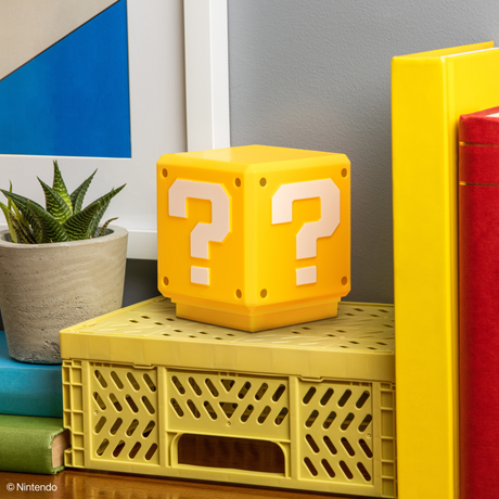 Super Mario Mini Question Block Light V4 - Lampa