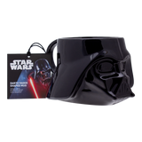 Cana ceramica model Darth Vader - Star Wars efect 3D negru Capacitate 385ml licenta oficiala LucasFilm - Cana