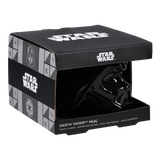 Cana ceramica model Darth Vader - Star Wars efect 3D negru Capacitate 385ml licenta oficiala LucasFilm - Cana
