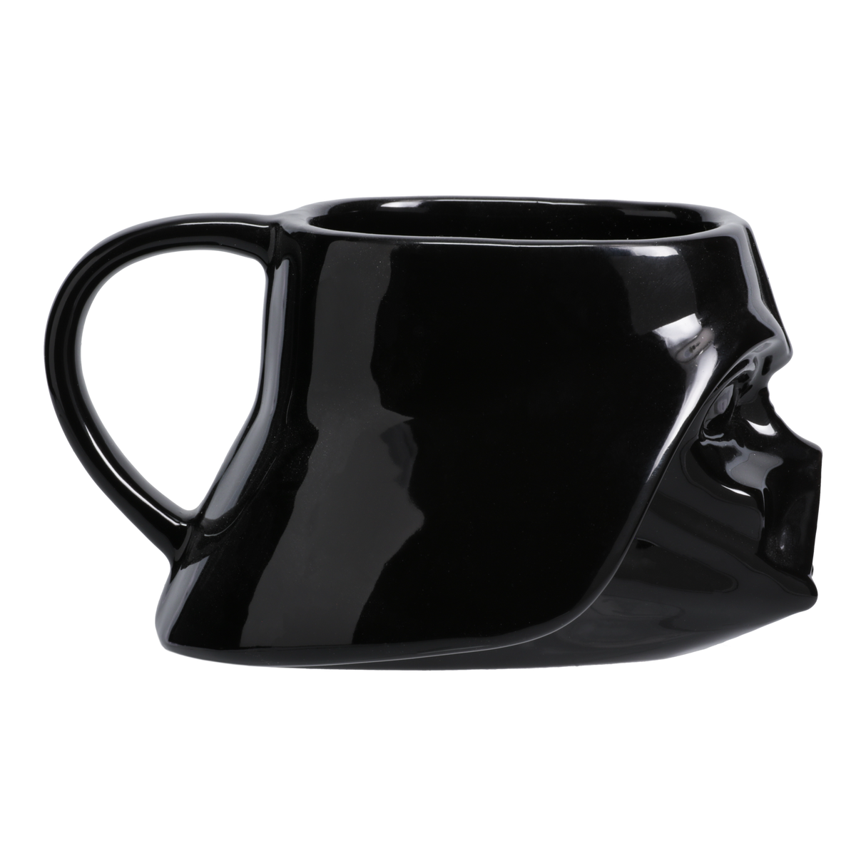 Cana ceramica model Darth Vader - Star Wars efect 3D negru Capacitate 385ml licenta oficiala LucasFilm - Cana