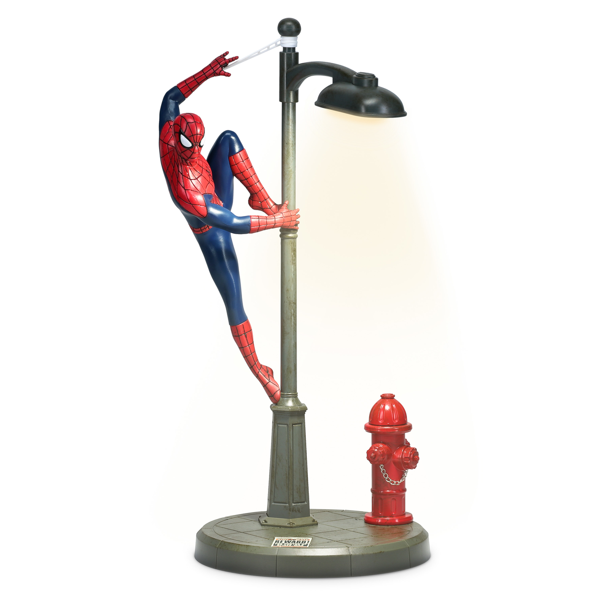 Lampa 3D model Spiderman decoratiune luminoasa LED 3 trepte de iluminare USB 33cm licenta oficiala Marvel - Lampa