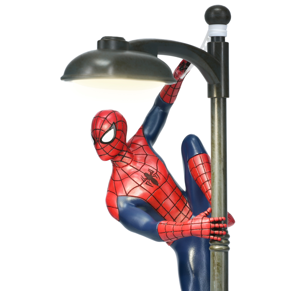 Lampa 3D model Spiderman decoratiune luminoasa LED 3 trepte de iluminare USB 33cm licenta oficiala Marvel - Lampa