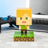 Lampa decorativa model Alex - Minecraft de veghe noptiera birou sau gaming 10cm decoratiune luminoasa LED forma 3D
