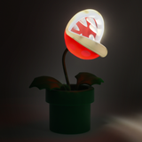 Lampa decorativa 3D model Super Mario - planta Piranha noptiera birou sau gaming portabila ajustabila decoratiune