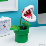 Lampa decorativa 3D model Super Mario - planta Piranha noptiera birou sau gaming portabila ajustabila decoratiune