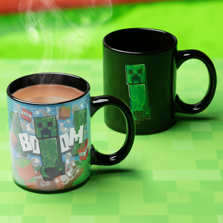 Minecraft Creeper Heat Change Mug - Cana