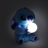 Lampa decorativa model Stitch de veghe noptiera birou sau gaming portabila decoratiune luminoasa LED forma 3D personaj