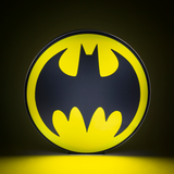 Lampa decorativa model Batman de veghe noptiera birou sau gaming semn luminos LED forma logo diametru 16cm licenta